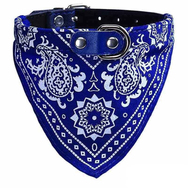 

Ошейник для собак «Бандана» M, Синий