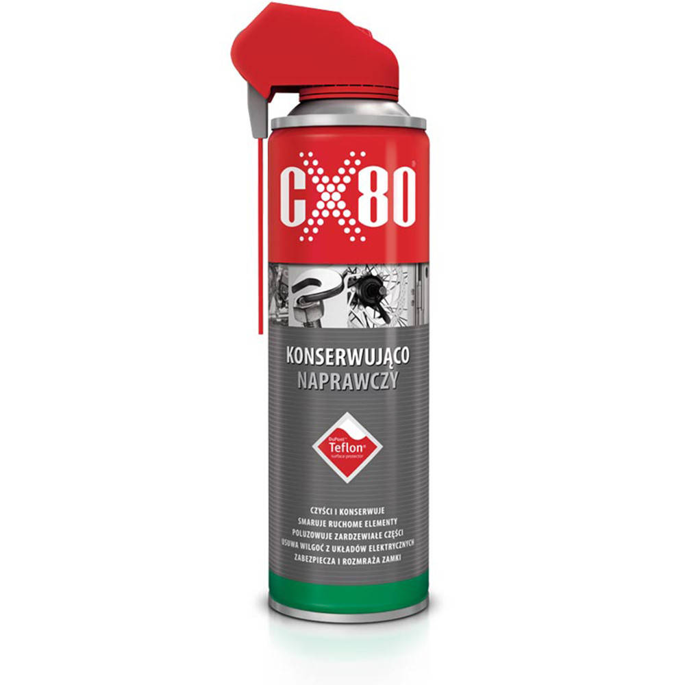

Многофункциональная смазка с тефлоном СX-80 Konserwujaco Naprawczy 500ml в аерозоле