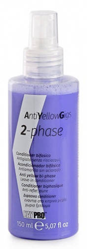 

Anti Yellow Gigs Двухфазный несмываемый спрей с антижелтым эффектом 150мл, Желтый