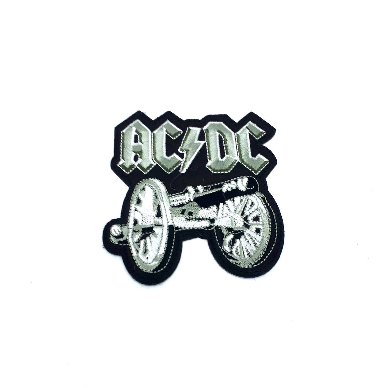 

Нашивка термо вышитая " AC DC"