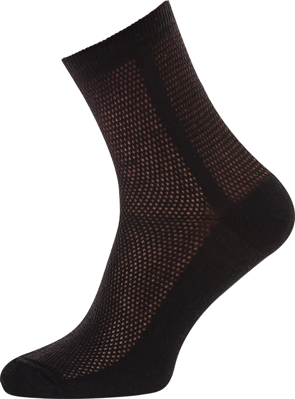

Носки высокие мужские летние сеточка р.41-43 (27), 43-45 (29) черные "Twinsocks"