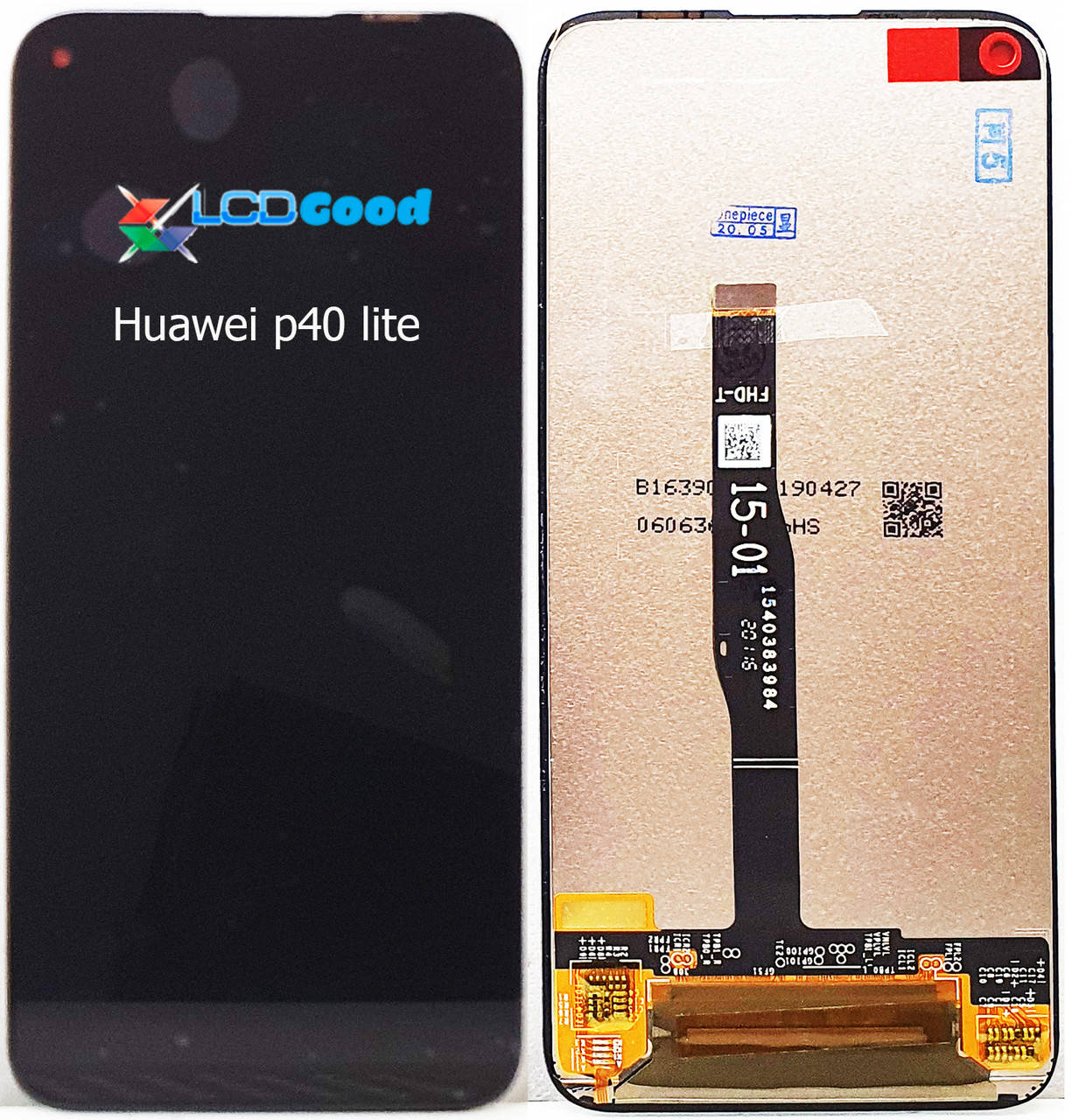 

Модуль ( дисплей + сенсор ) Huawei P40lite ( JNY-L21 JNY-L22 ) Чорний, Черный