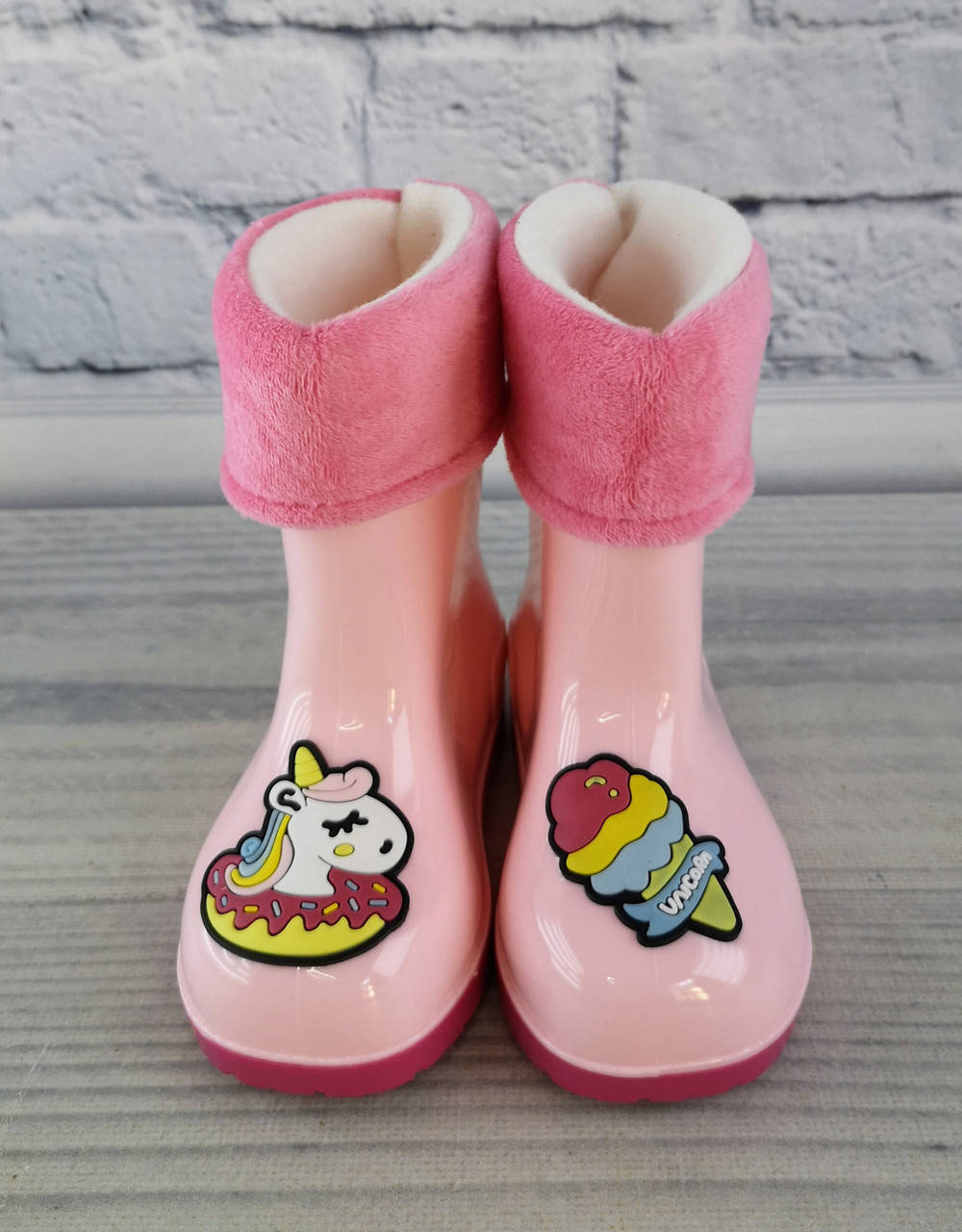 

Резиновые сапоги Unicorn Розовые bbt.kids, Розовый