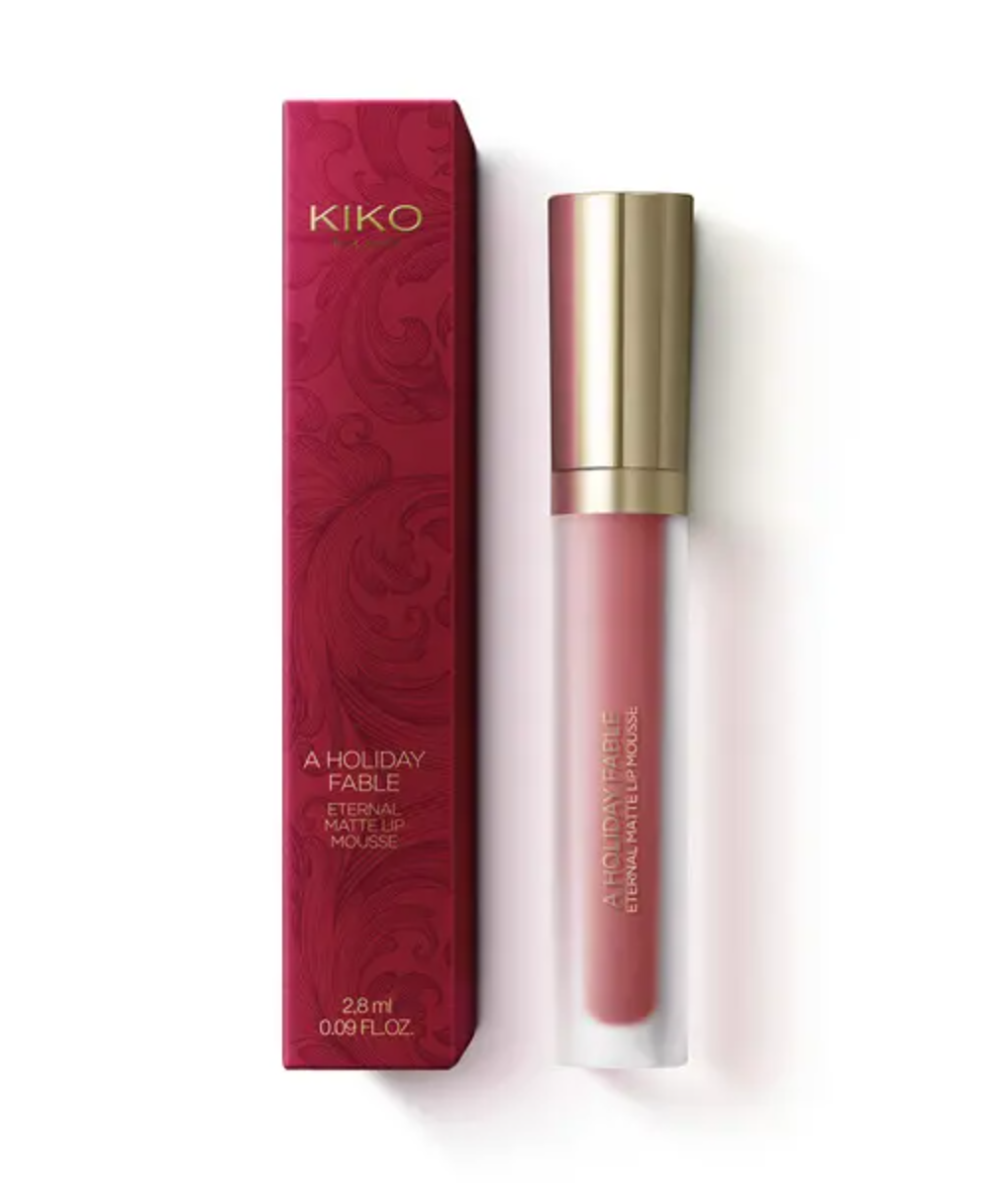 

A Holiday Fable Eternal Matte Lip Mousse Kiko (02 Fine Rose)
