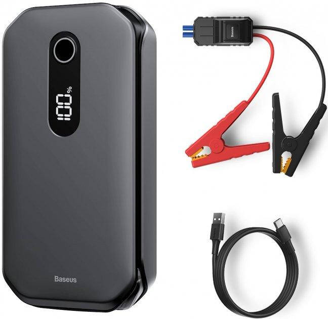 

Автономное пусковое устройство (бустер) Baseus Super Energy Pro Car Jump Starter Black (CRJS03-01) [59215]