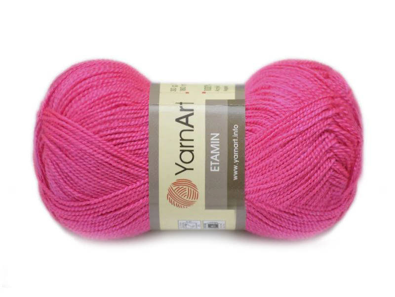 

YarnArt Etamin, Малина №460, Розовый