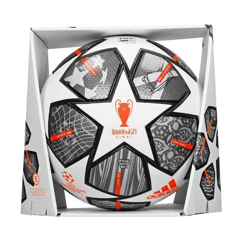 

Мяч футбольный Adidas Finale 21 20th Anniversary OMB GK3477 (размер 5)