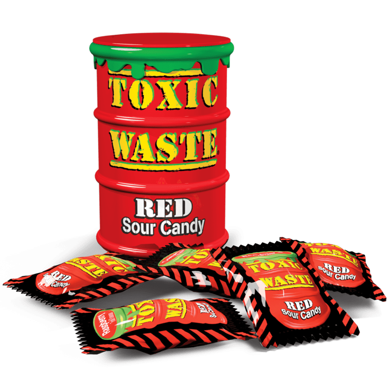 

Драже Toxic Waste Sour Candy Red Drum 48 г
