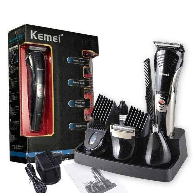 

Аккумуляторный набор для стрижки Kemei KM-590A 7 в 1 . Lodo4ka