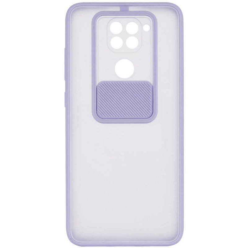 

Чехол со шторкой, защитой для камеры на Xiaomi Redmi Note 9 / Сяоми Редми Ноут 9, Розовый