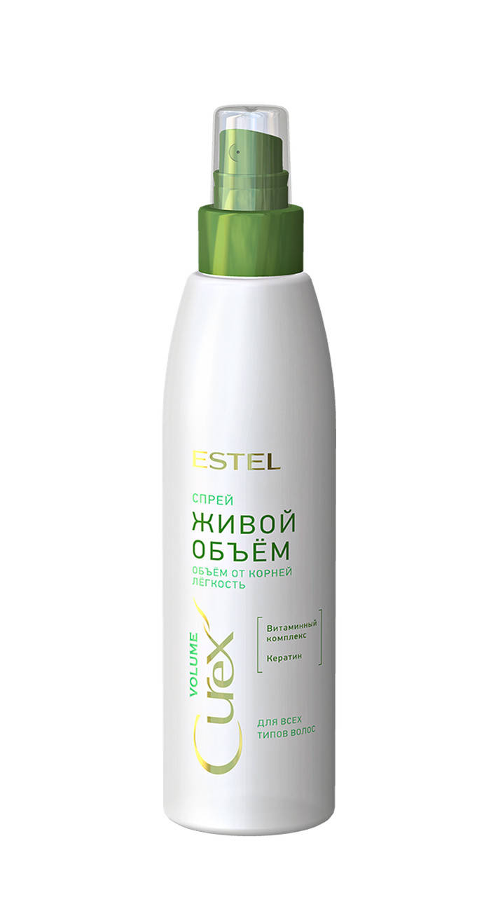 

Спрей "Живой объем" для всех типов волос СUREX Volume Estel professional 200 мл