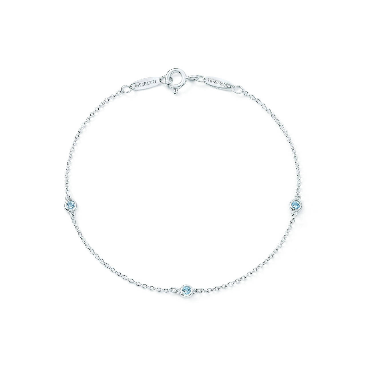 

Серебряный браслет Tiffany & Co Elsa Peretti Color by the Yard