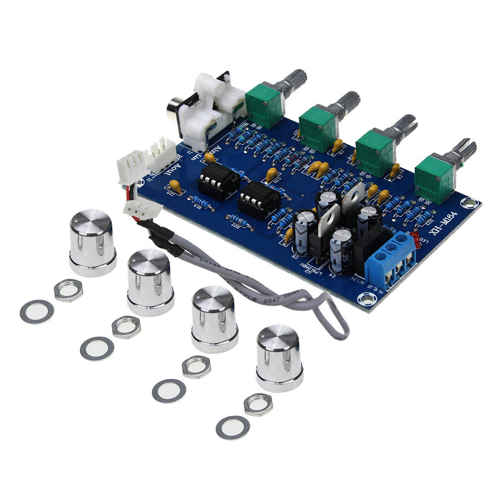 

Темброблок NE5532 стерео предусилитель, двухполярное питание