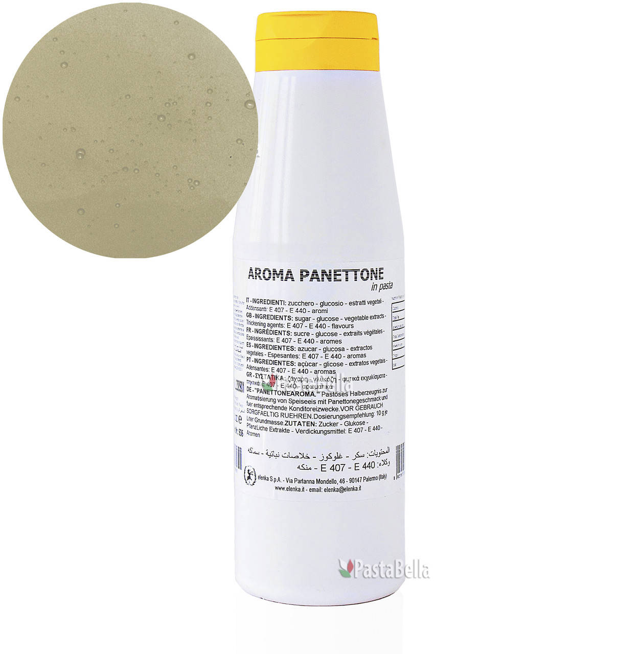 

Ароматическая паста "Арома ин Паста" Панеттоне - "Aroma in Pasta" Panettone Elenka 1kg