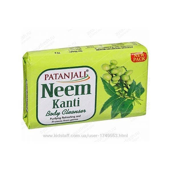 

Мыло для лица и тела Ним Патанджали Аюрведа, Divya Patanjali Kanti Neem Soa