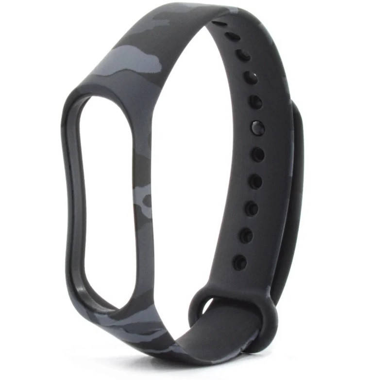 

Камуфляжный Браслет для Xiaomi Mi Band 3/4/5/6 Силиконовый Ремешок M3, M4, M5 M6