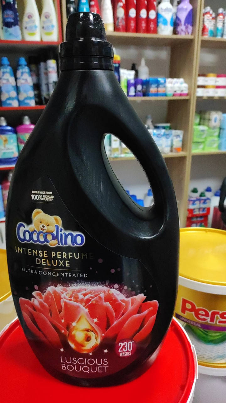 

Ультра концентрированный ополаскиватель для белья Coccolino (сочный букет) 5750ml на 230 циклов.