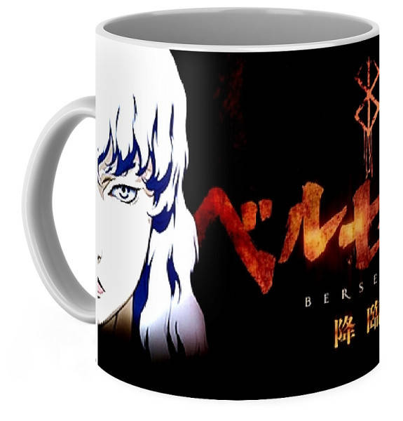 

Кружка GeekLand Berserk Берсерк anime B 02.04, Белый