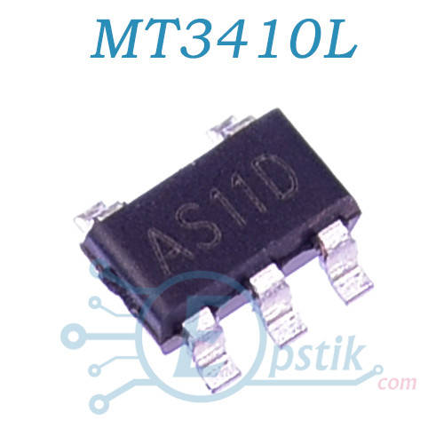 

MT3410L, (AS11D), DC-DC понижающий преобразователь, 1.3A, 2.3-6V, 1.5MHz, SOT23-5