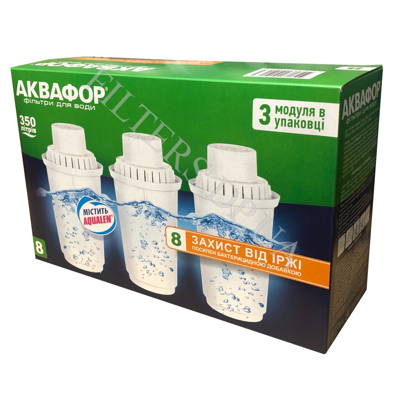 

Аквафор Комплект сменных модулей Аквафор В100-8 (комплект 3 шт)