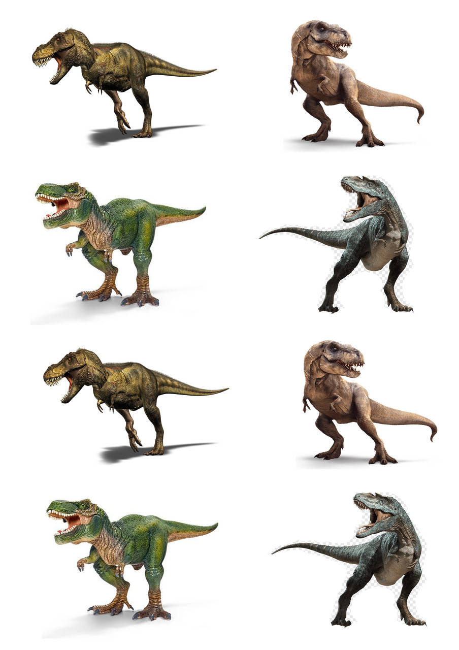 

Вафельная/сахарная картинка Динозавры