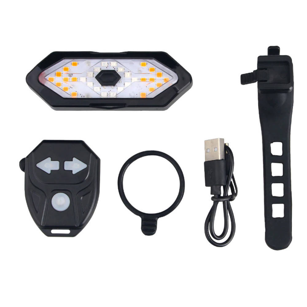 

Задний беспроводной стоп с поворотниками для велосипеда Feel Fit DEN-081