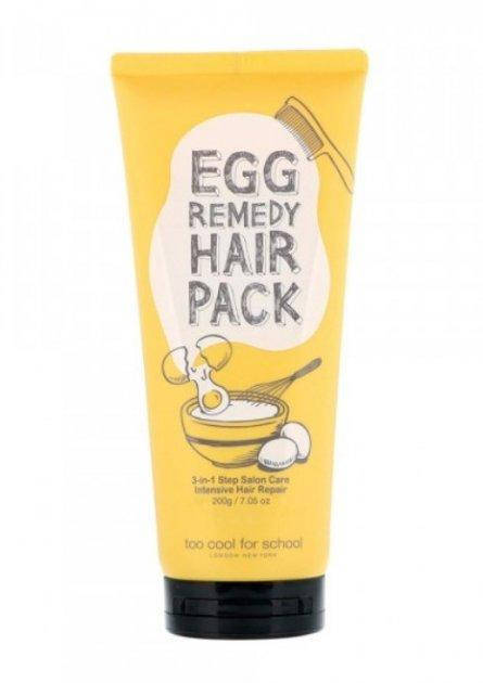 

Восстанавливающая маска для волос Too Cool For School Egg Remedy Hair Pack 200 мл