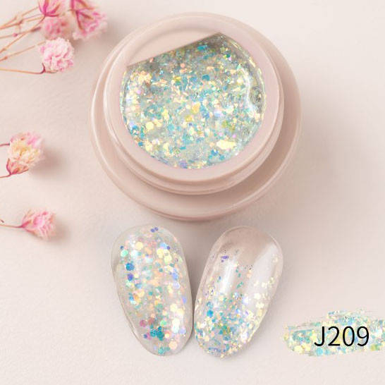 

Глиттерный гель GDCOCO №209, 5 г