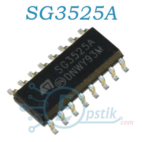 

SG3525A, ШИМ контроллер, 500кГц, SOP16