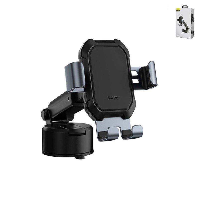 

Автомобільний тримач Baseus, чорний, висувний, вакуумний присос, #SUYL-TK01, Черный