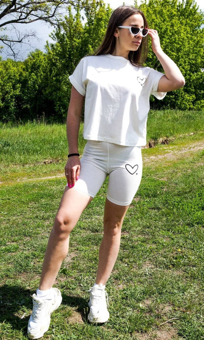 

Костюм женский спортивный, Белый