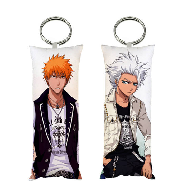 

Брелок мини-дакимакура аниме Bleach двухсторонний 4*10 см (br0122)