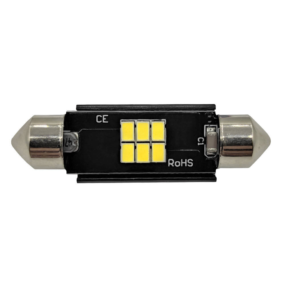 

Светодиодная лампа AVolt C5w SJ-3020-6SMD Canbus 42 мм
