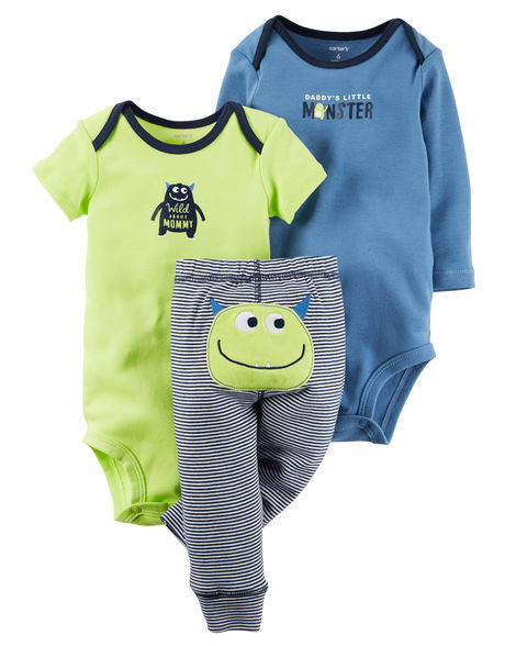 

2 Боди + Штаны Carters. 3 месяца 55-61 см. Набор из 3-х частей