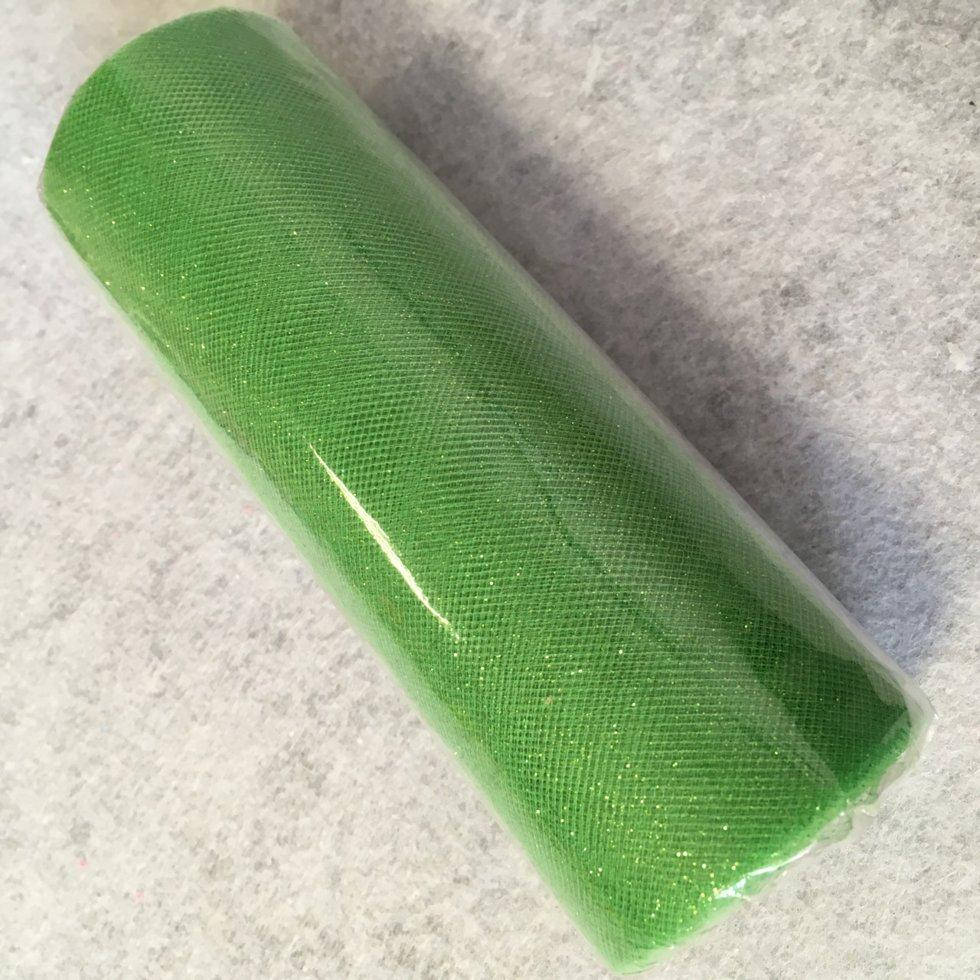 

Фатин в рулоне с напылением - 15см, (ЗЕЛЕНЫЙ М373) 10ярд (657-Л-0532), Зелёный