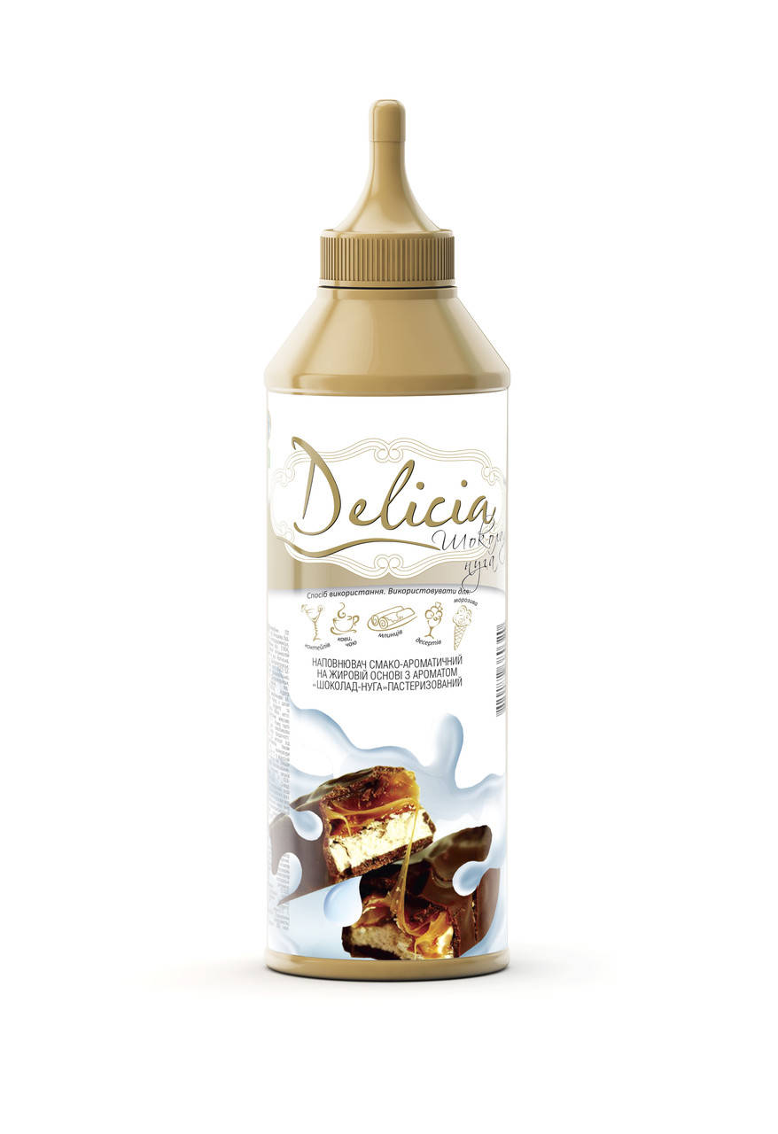 

Топпинг Шоколад-Нуга Delicia 600 г