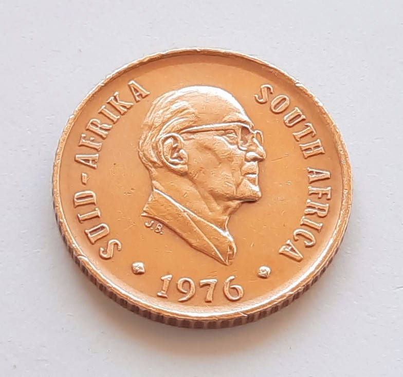 

ЮАР 1 цент 1976 - Окончание президентства Якобуса Йоханнеса Фуше