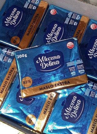 

Масло Сливочное 82 % Mleczna Dolina Maslo Ekstra 200 г Польша