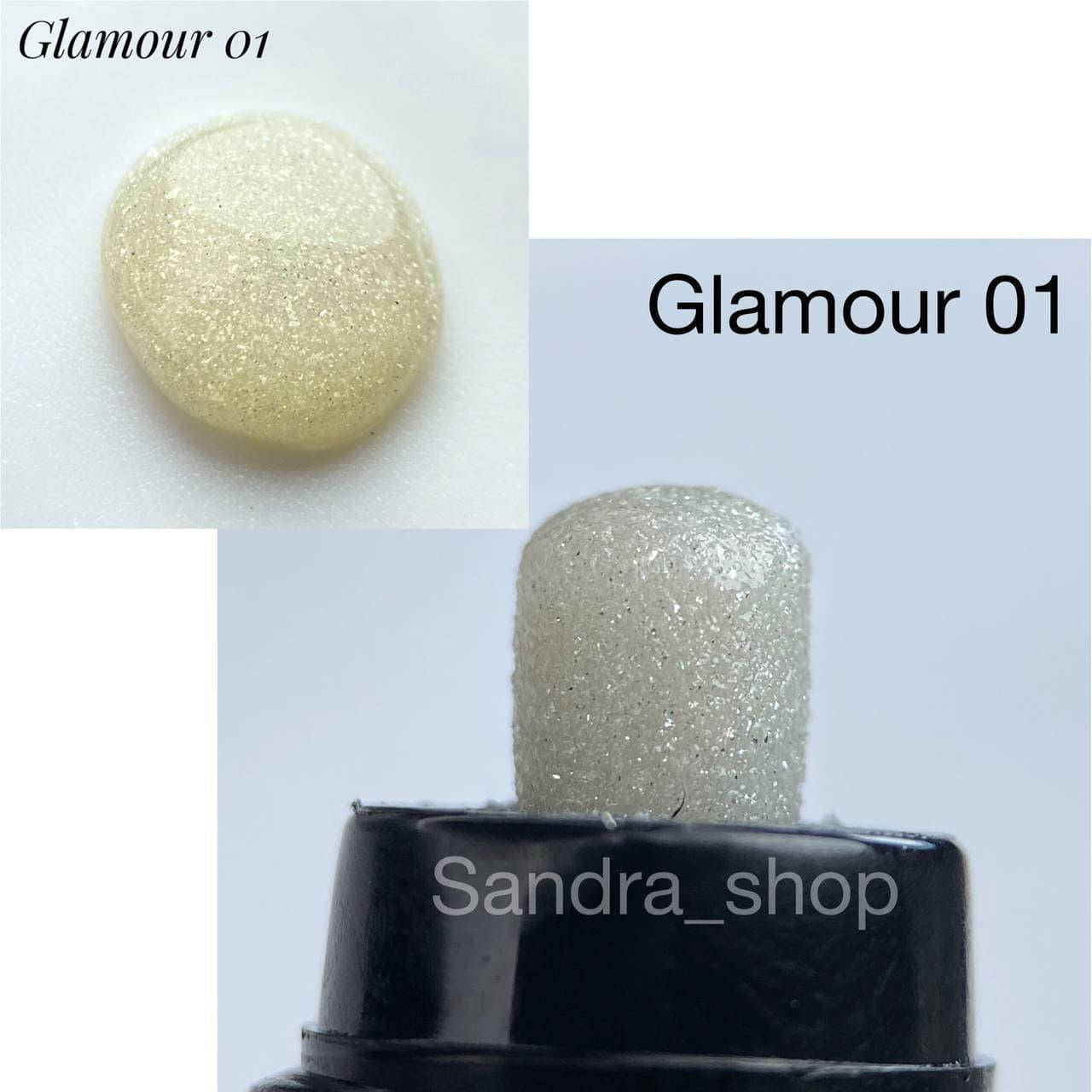 

Акрил-Гель Kira Nails 30 ml Glamour №01, Розовый