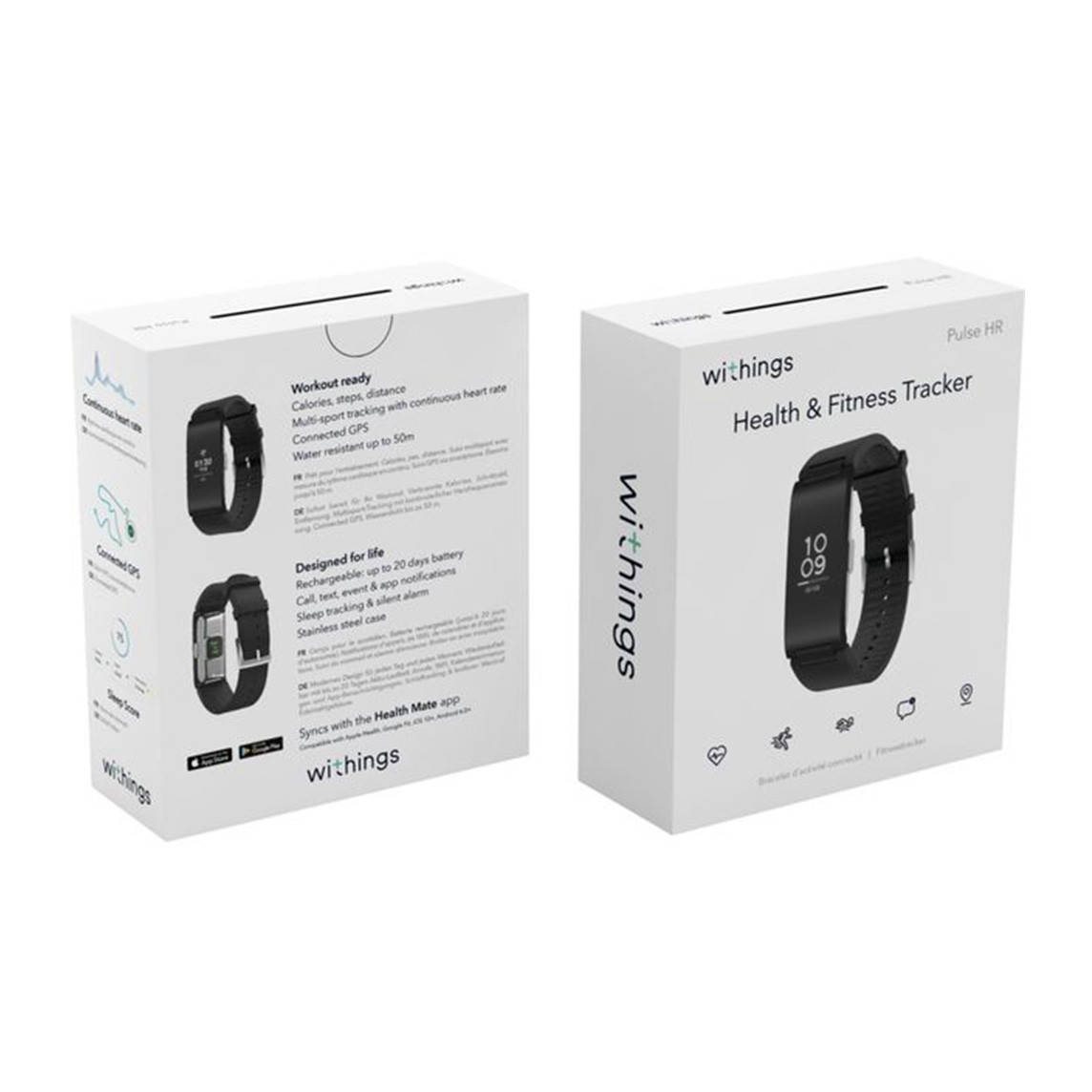 

Фитнес-браслет Withings Pulse HR Black