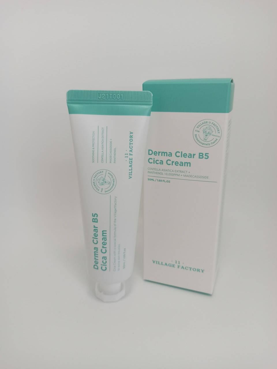 

Успокаивающий крем с центеллой Village 11 Factory Derma Clear B5 Cica Cream