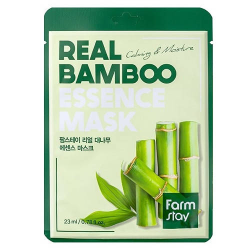 

Тканевая маска с экстрактом бамбука FarmStay Real Bamboo Essence Mask