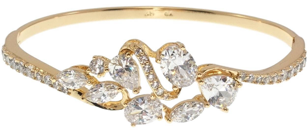 

Браслет Xuping Позолота 18K "Роскошь кристаллов" ø 6см