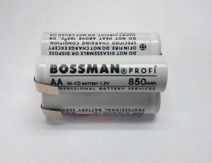 

Аккумуляторная сборка Bossman 4,8V 850mAh (Ni-Cd) 2+2