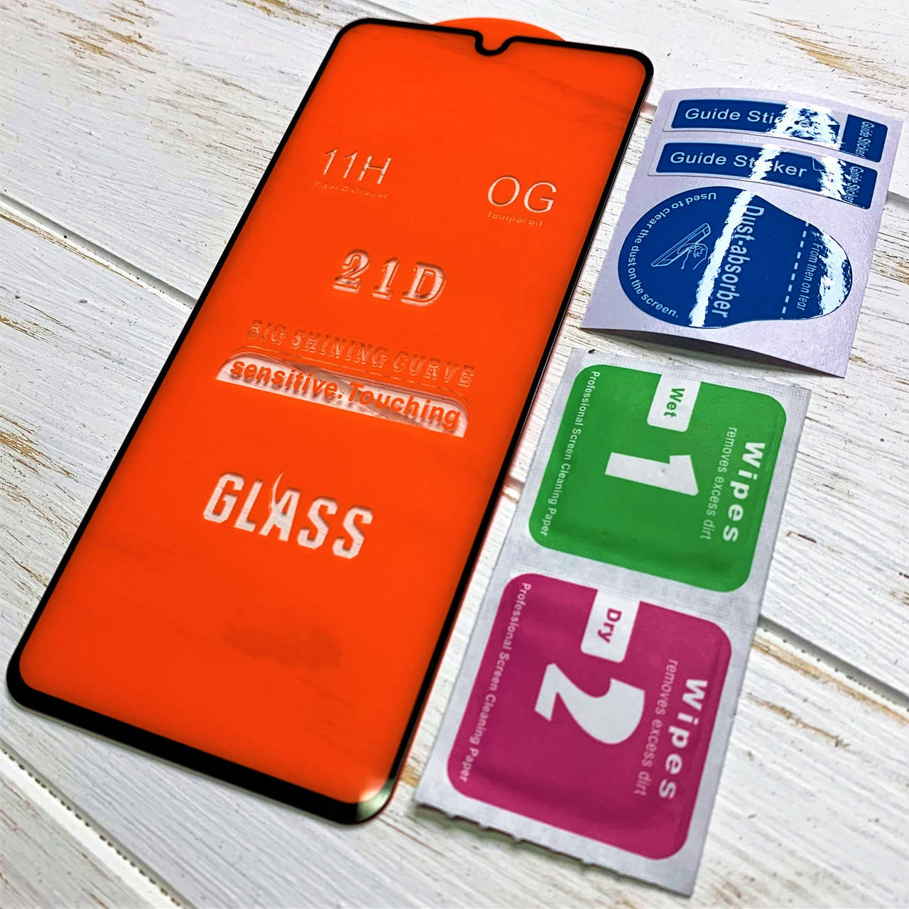 

Защитное стекло для Samsung Galaxy A32 A325 21D чёрное, Прозрачный