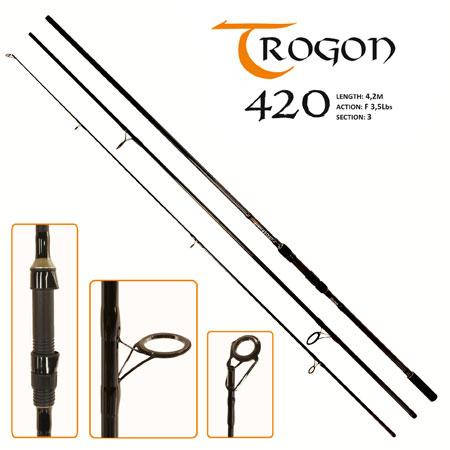 

Спиннинг карповый штекерный "Trogon" 4.2м 150г 3к FF23628