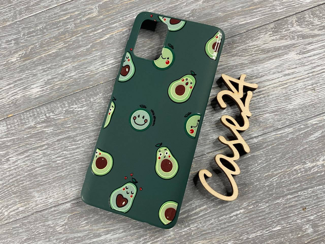 

Чехол Avocado case на Samsung Galaxy A31 (5 видов) 2, Разные цвета