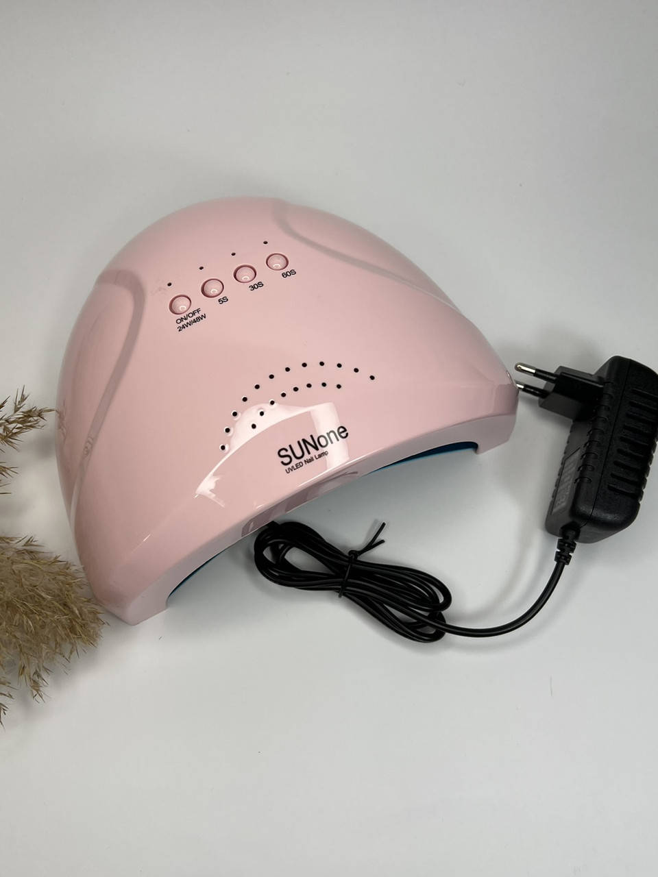 

Гибридная лампа для геля и гель лака Sun one на 48w розовая, Бирюзовый