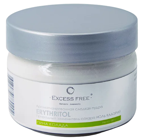 

Эритрит пудра Excess Free™ Пина Колада (180 грамм)