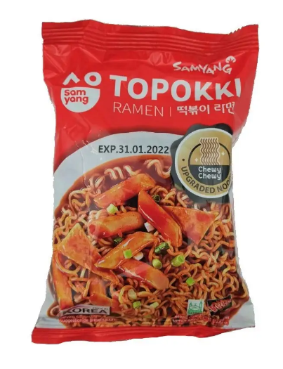 

Лапша быстрого приготовления Топокки Рамен Topokki Ramen SamYang 80 г